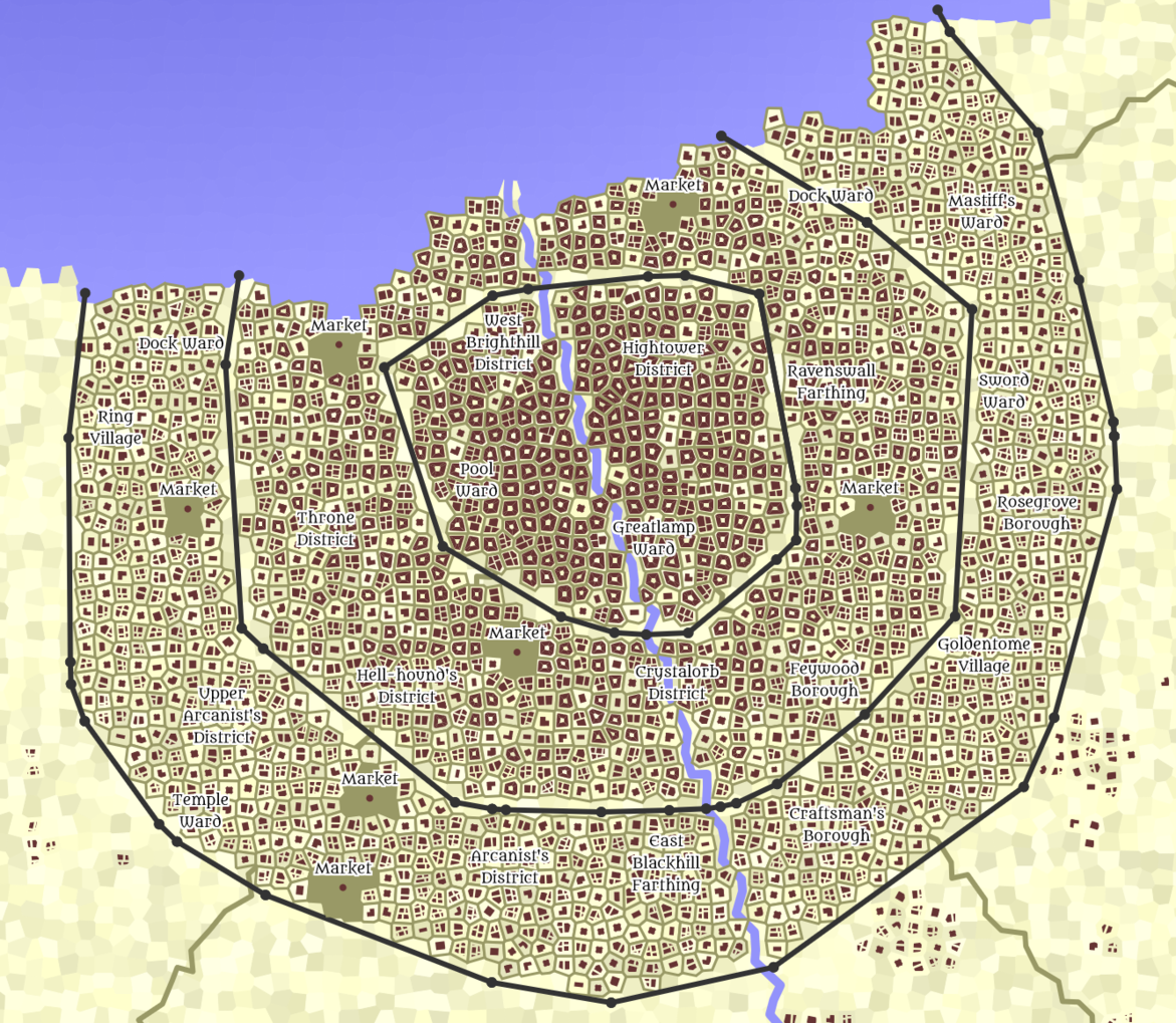 Tala Rane District Map